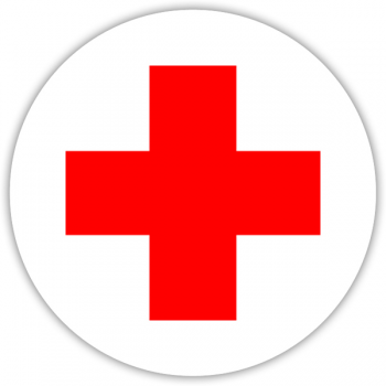 Aufkleber Rotes Kreuz